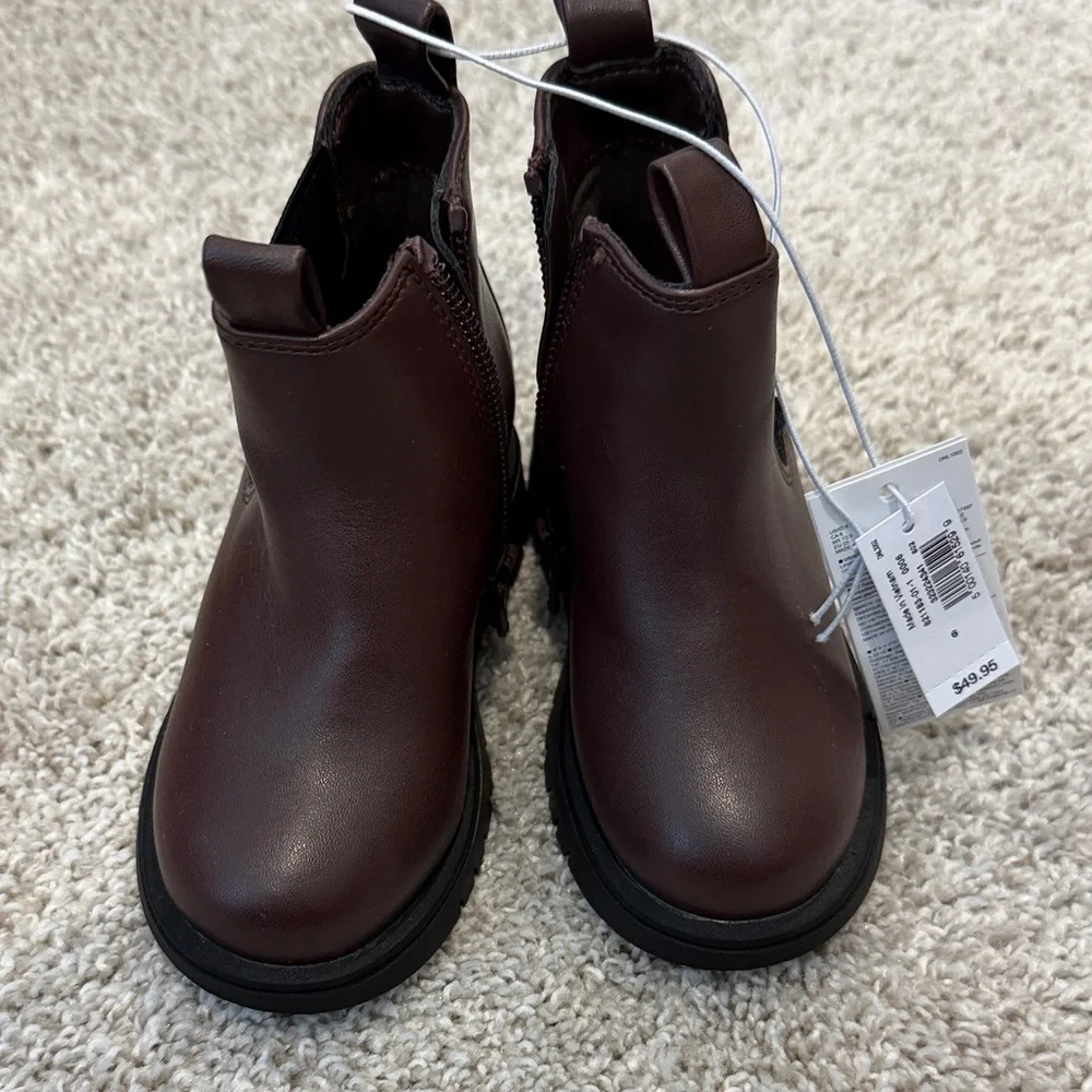 GAP Kids Brown Chelsea Boots